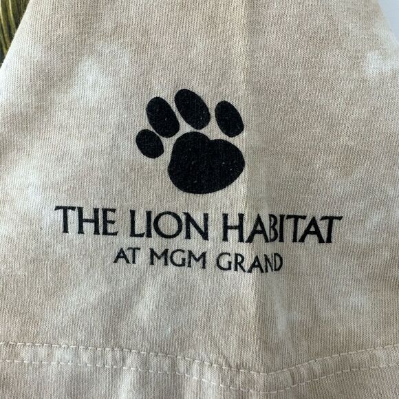 Vintage 1994 Liquid Blue MGM Grand Lion Mens 2X T-Shirt All Over Graphic - Picture 11 of 13